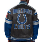 NFL Indianapolis Colts Multi Leather Jacket