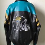NFL Jacksonville Jaguars Black Leather Jacket