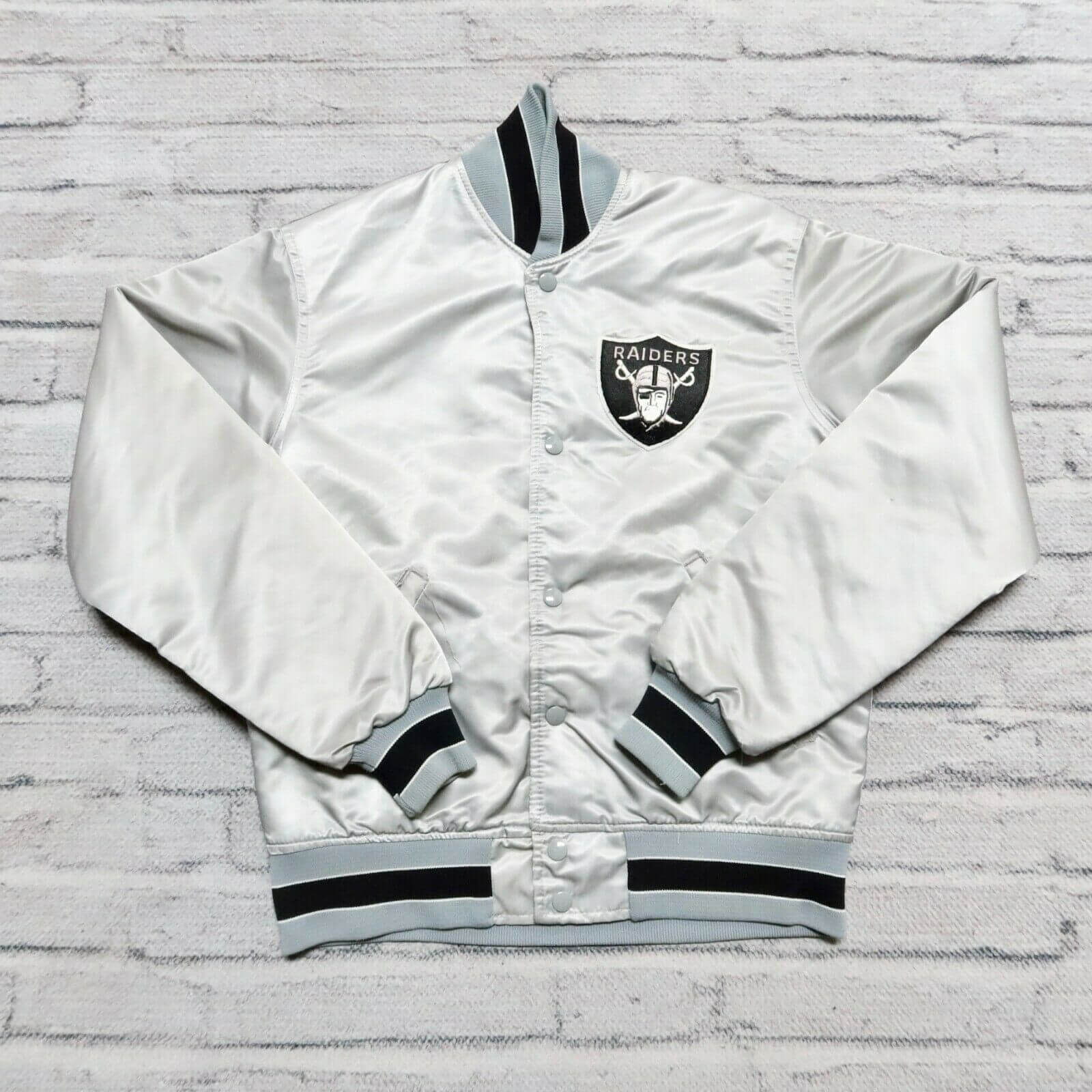 raiders silver jacket