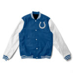 NFL Letterman Indianapolis Colts Blue Varsity Jacket