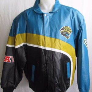 NFL Multi Jacksonville Jaguars Leather Jacket