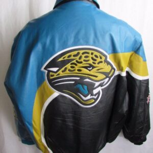 NFL Multi Jacksonville Jaguars Leather Jacket