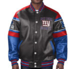 NFL Multi New York Giants Leather Jacket