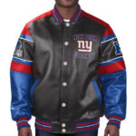 NFL Multi New York Giants Leather Jacket