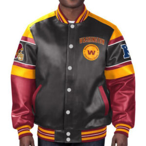 NFL Multi Washington Leather Jacket