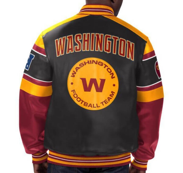 NFL Multi Washington Leather Jacket
