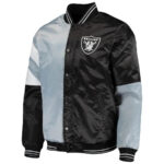 NFL Multicolor Las Vegas Raiders Satin Jacket