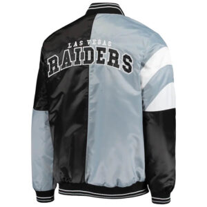 NFL Multicolor Las Vegas Raiders Satin Jacket