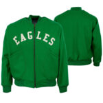 NFL Philadelphia Eagles Light Green Varsity Jacket