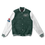 NFL Team New York Jets Super Bowler Varsity Jacket