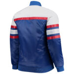 Navy Red MLB Atlanta Braves Satin Jacket
