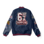 New England Patriots Super Bowl Champions Varsity Jacket