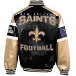 New Orleans Saints Football Leather Jacket