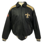 New Orleans Saints Super Bowl Champions Leather Jacket