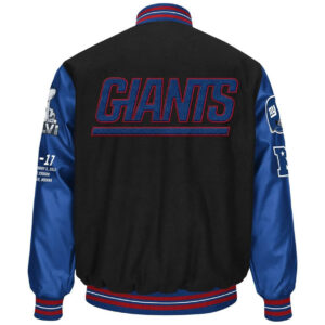 New York Giants Super Bowl NFL Varsity Jacket