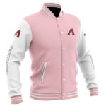 Pink MLB Arizona Diamondbacks Baseball Jacket