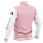 Pink MLB Arizona Diamondbacks Baseball Jacket