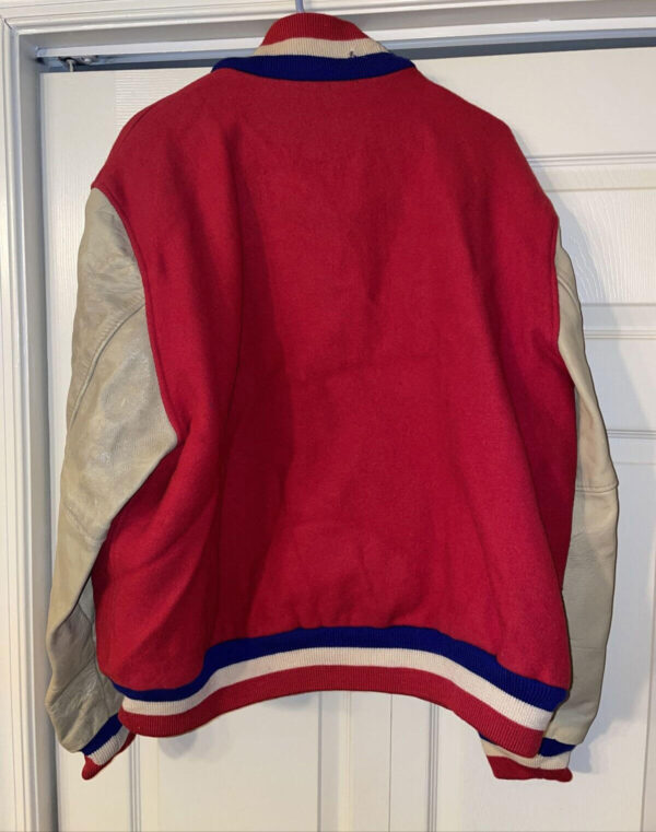 Red MLB Chicago White Sox Varsity Jacket