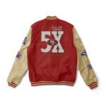 San Francisco 49ers Super Bowl Champions Varsity Jacket