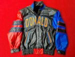 Vintage Donald Duck Disney Leather Jacket
