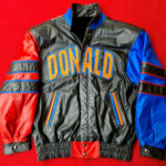 Vintage Donald Duck Disney Leather Jacket
