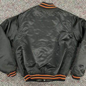 Vintage MLB Baltimore Orioles Black Satin Jacket