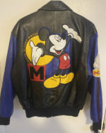 Vintage Mickey Mouse Leather Jacket