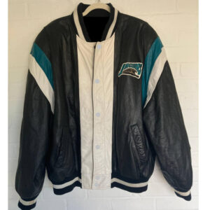 Vintage NFL Jacksonville Jaguars Leather Jacket