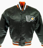 Vintage NHL Black Sports Philadelphia Flyers Jacket