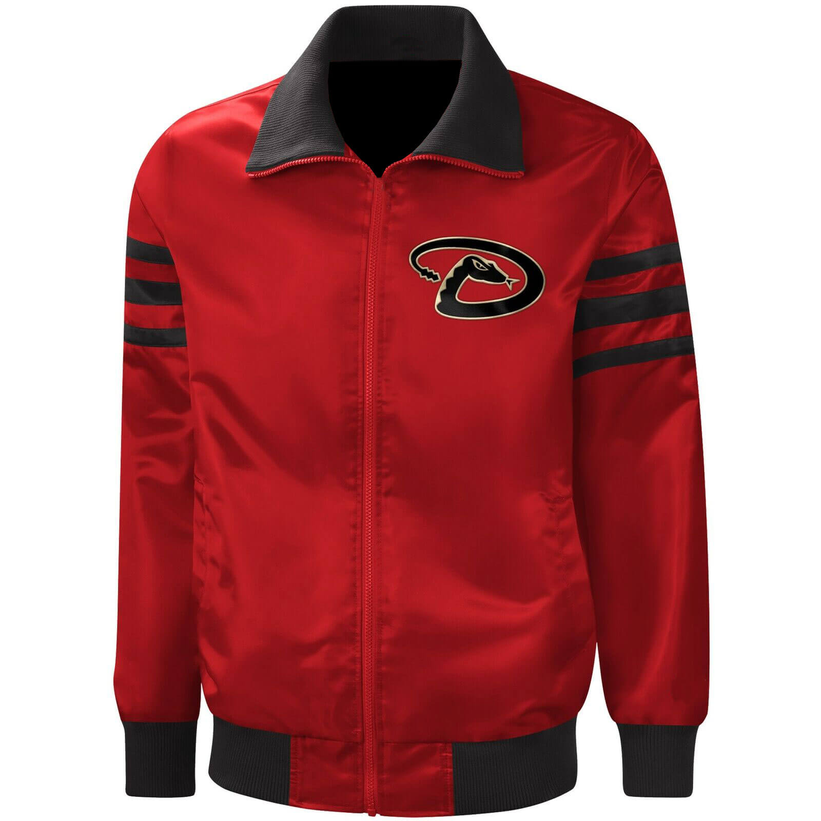 Vintage Red Arizona Diamondbacks Satin Jacket (1) Vintage Red Arizona Diamondbacks Satin Jacket