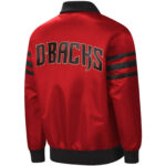 Vintage Red Arizona Diamondbacks Satin Jacket