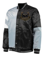 Baltimore Ravens Color Block Satin Jacket