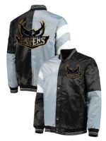 Baltimore Ravens Color Block Satin Jacket