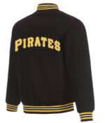 Black MLB Pittsburgh Pirates Varsity Jacket
