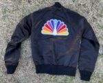 Black NBC Sports Champion Windbreaker Jacket