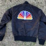 Black NBC Sports Champion Windbreaker Jacket