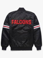 Black NFL Atlanta Falcons Satin Jacket