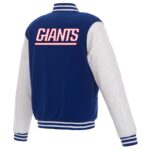 Blue White New York Giants NFL Varsity Jacket