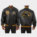 Boston Bruins David Krejci NHL Black Leather Jacket