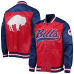Buffalo Bills The Tradition Red NFL Satin Jacket