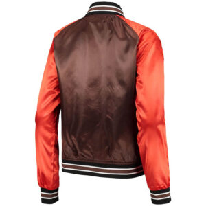 Cleveland Browns Multicolor NFL Satin Jacket