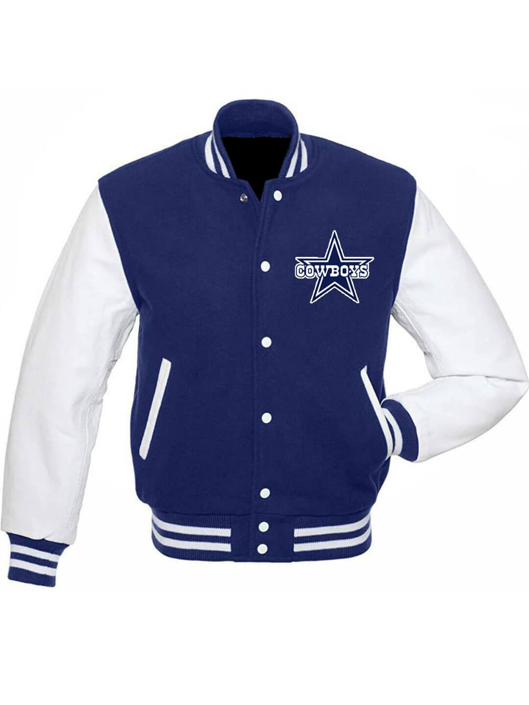 Dallas Cowboys NFL Letterman Varsity Jacket (1) Dallas Cowboys NFL Letterman Varsity Jacket