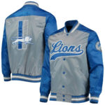 Detroit Lions The Tradition NFL Satin Jacket
