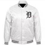 Detroit Tigers Old English D Patent Satin Jacket