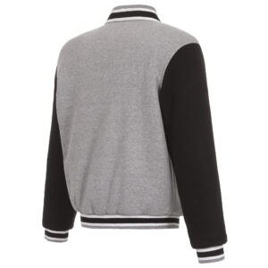 Gray Black Pittsburgh Steelers NFL Wool Jacket