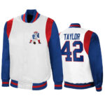 J.J. Taylor NFL New England Patriots Satin Jacket