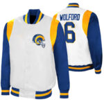 John Wolford NFL Los Angeles Rams Satin Jacket
