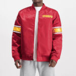 Kansas City Chiefs Heavyweight Red Satin Jacket