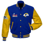 Letterman Los Angeles Rams Super Bowl Varsity Jacket