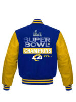 Letterman Los Angeles Rams Super Bowl Varsity Jacket